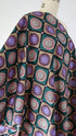 Hokkoh Japanese 100% Cotton - 'Windowpane' Green | Taupe | Pink *Remnant 3.7m Was $140 Now $112